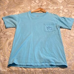 Light Blue Graphic T-Shirt
